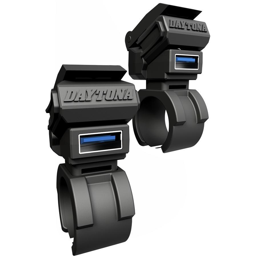 DAYTONA（デイトナ） バイク用 USB電源 USB-A+USB-A QC3.0対応 急速