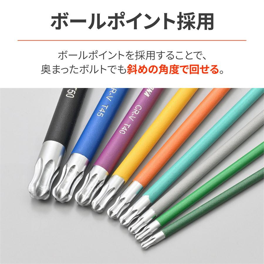DAYTONA（デイトナ） バイク用 工具 トスクスレンチ セット 9本組