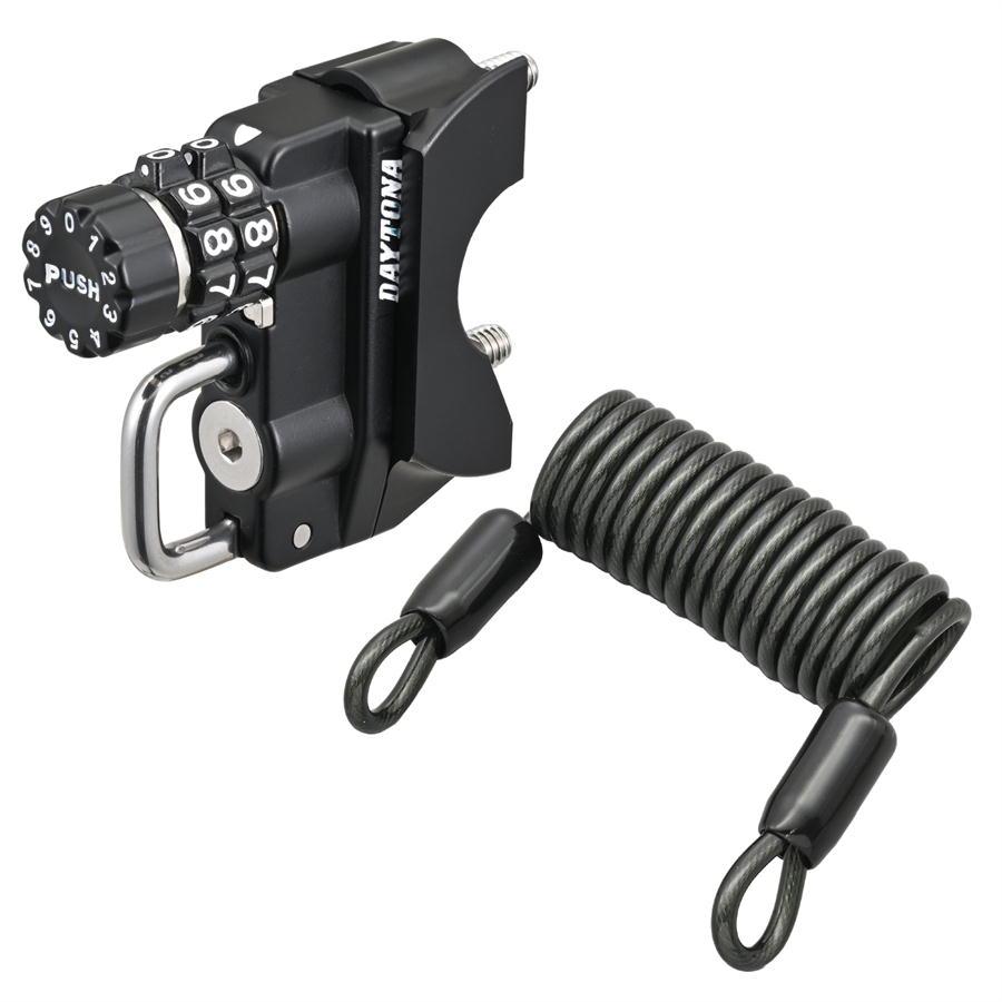 DAYTONA（デイトナ） バイク ヘルメットロック ダイヤルヘルメット