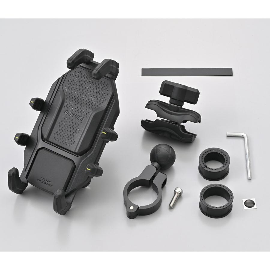 DAYTONA（デイトナ） バイク用 iPhone16 ProMax スマホホルダー 振動