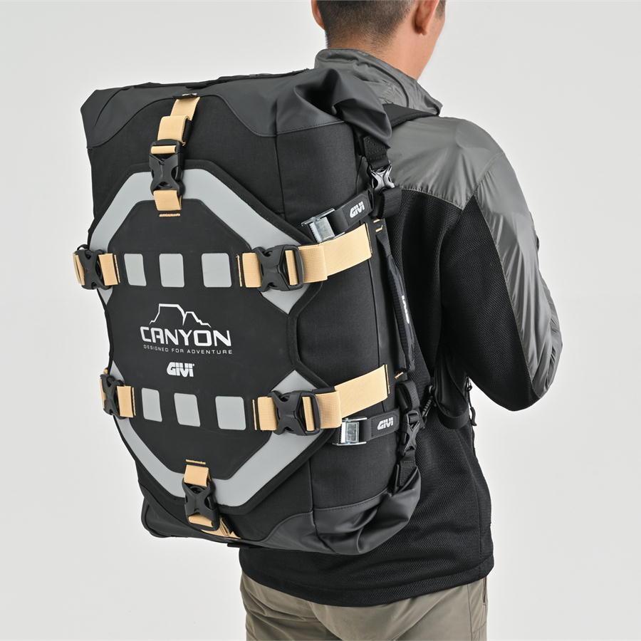 A7 バック GIVI（ジビ） バイク バッグ GRT726 防水シートバッグ 45L : ネトセ