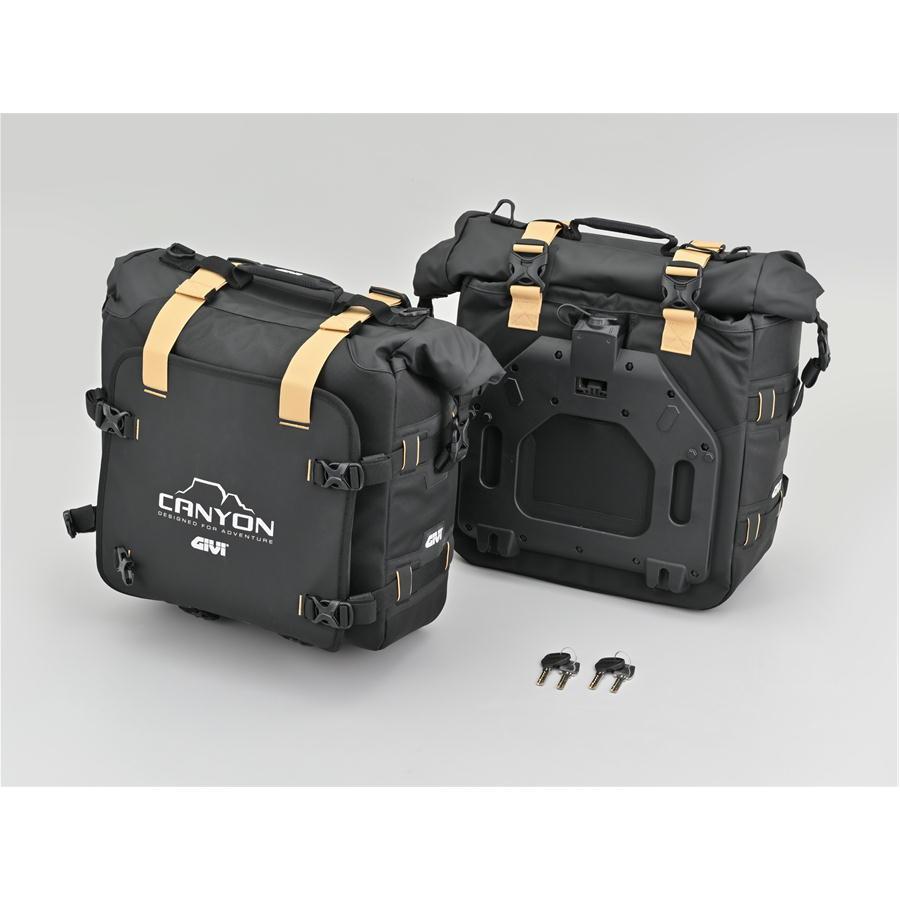 デイトナ DAYTONA GIVI GRT720B モノキーサイドバッグ 25L+25L_7