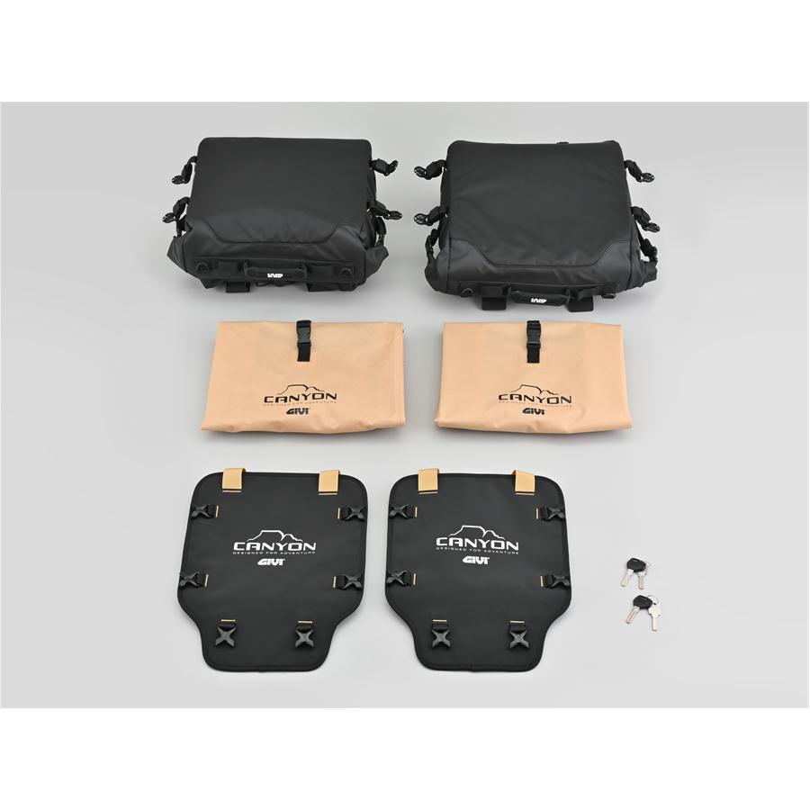 デイトナ DAYTONA GIVI GRT720B モノキーサイドバッグ 25L+25L_9