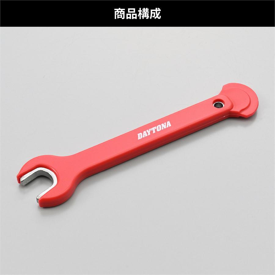 DAYTONA（デイトナ） 絶縁スパナ 10mm（M6） レッド : ネトセトラ