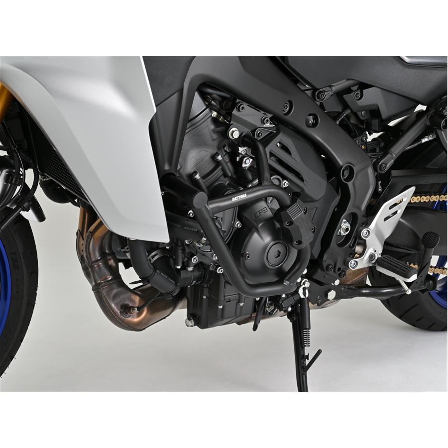 デイトナ DAYTONA パイプエンジンガード TRACER9 GT/+/+ Y-AMT '21〜'25 マットブラック_11