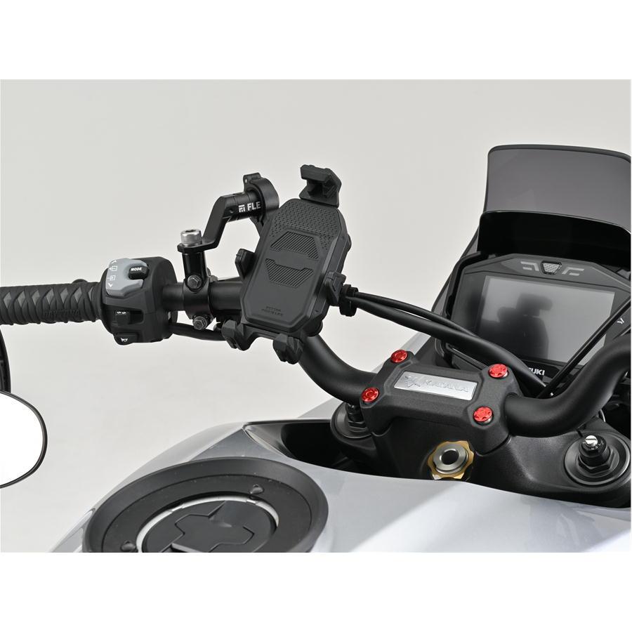 DAYTONA（デイトナ） バイク スマホホルダー FLEX 10ミリ マルチバー