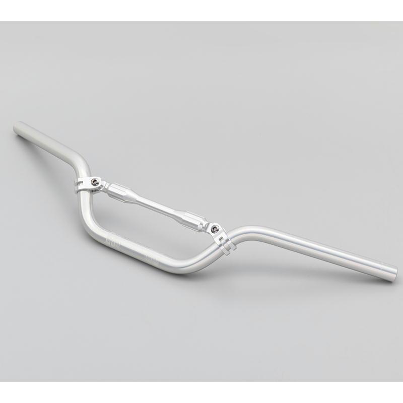 DAYTONA（デイトナ） ライドバーII（MID） シルバー APE系用 : ネトセ