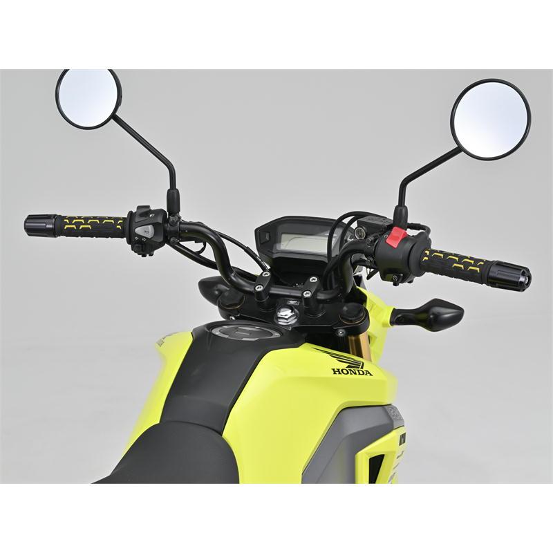 DAYTONA（デイトナ） ライドバーII（MID） シルバー APE系用 : ネトセ