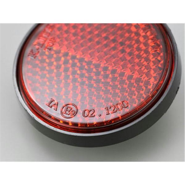 DAYTONA（デイトナ） ラウンドリフレクター 単体 ネジ止めタイプ φ40