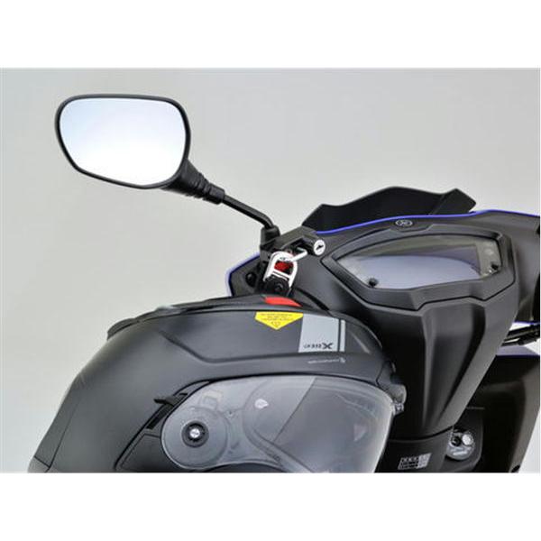 DAYTONA（デイトナ） ヘルメットホルダー ミラークランプタイプ M10