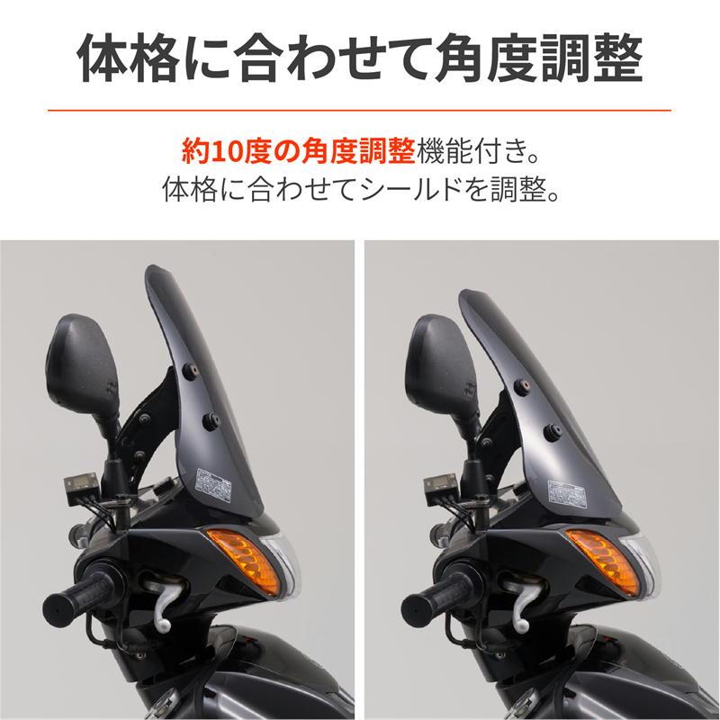 DAYTONA（デイトナ） ウインドシールドSS スモーク アクシストリート