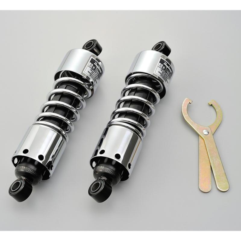 ローダウンリアショック クロームメッキ 280mm / 2％er オフィシャル 