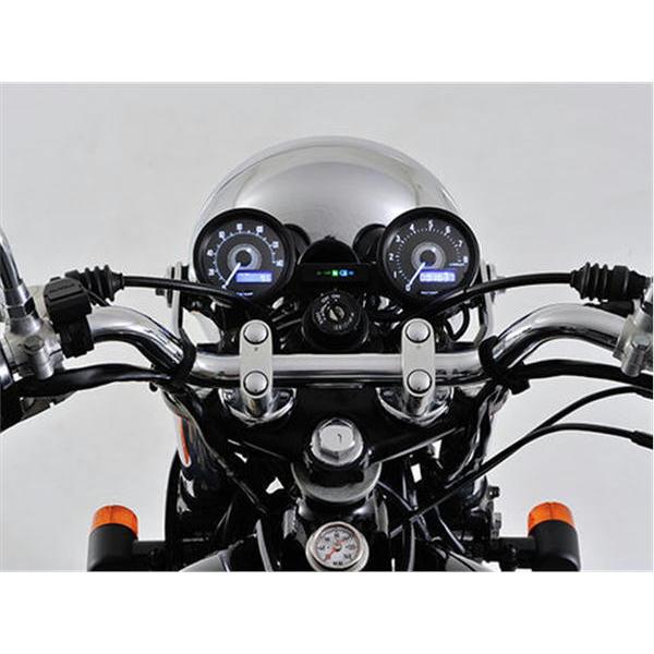 DAYTONA（デイトナ） ダブルメーターステー SR400/500用 : ネトセトラ