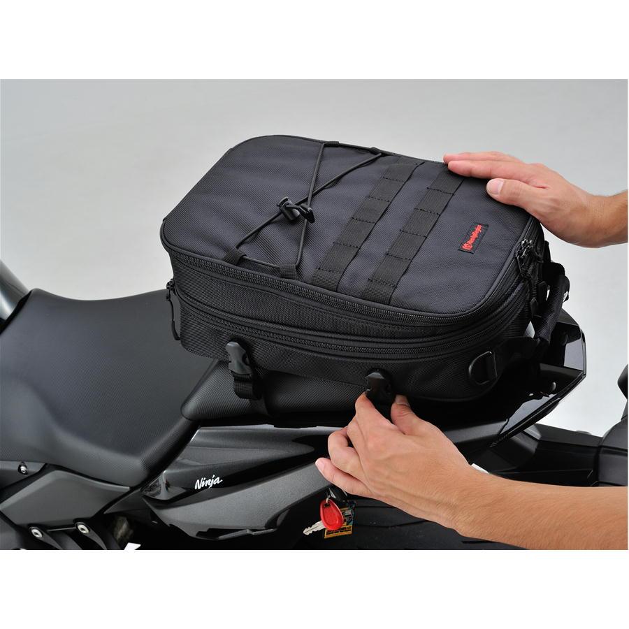 自転車用防水バッグ 2個セット ブラック DAYTONA（バイク用品） デイトナ 97241 ヘンリービギンズ シート