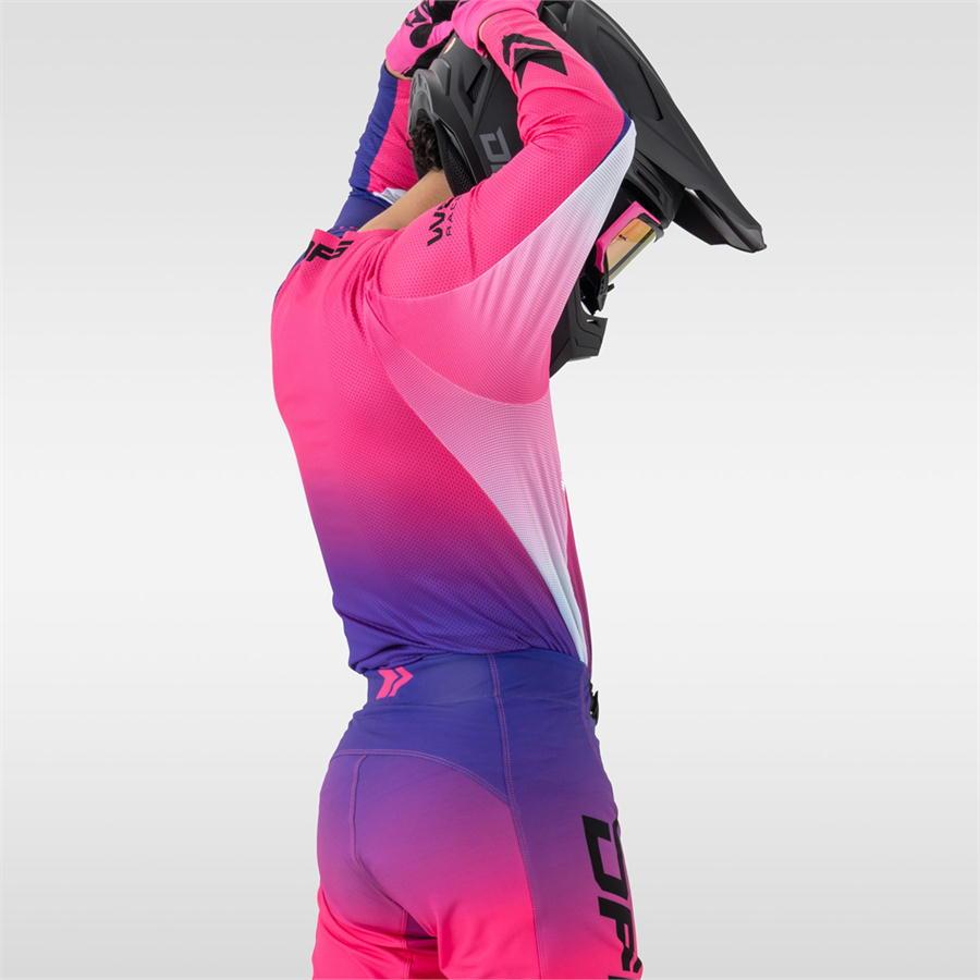 XG モトクロスジャージ ピンクグラデーション XG モトクロスジャージ ピンクグラデーション Motocross Jersey -Do or