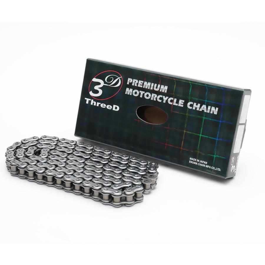 EKチェーン 江沼チヱン EK CHAIN ThreeD スリード 520ZN シルバー 120L MLJ : ネトセトラショップ - 通販 ...