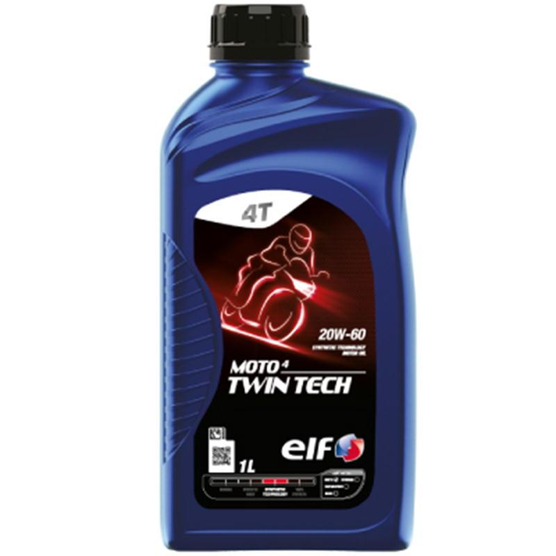 エルフ ELF 4サイクルエンジンオイル MOTO 4 TWIN TECH 20W60 1L | elf