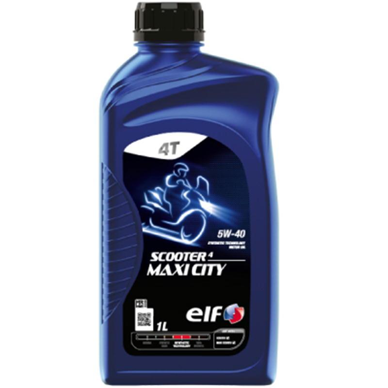 ④　かず elf エルフ ELF 4サイクルエンジンオイル SCOOTER 4 MAXICITY 5W40 1L
