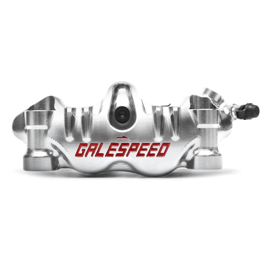 GALESPEED エラボレートフロント4Pキャリパー 左 ラジアル100mm ゲイルスピードから100mmピッチ対応フロント4P ラジアル