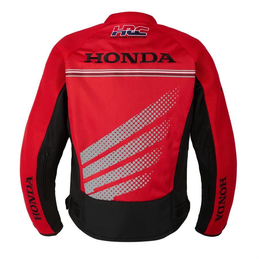 m*o様 HONDA メッシュジャケット Lサイズ シルバー/レッド ホンダ（HONDA） グラフィックライト メッシュジャケット レッド L