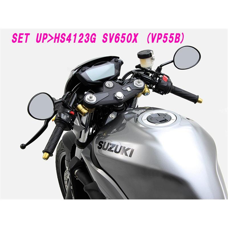 HURRICANE（ハリケーン） セパレートハンドル TYPEI ブラック SV650X 