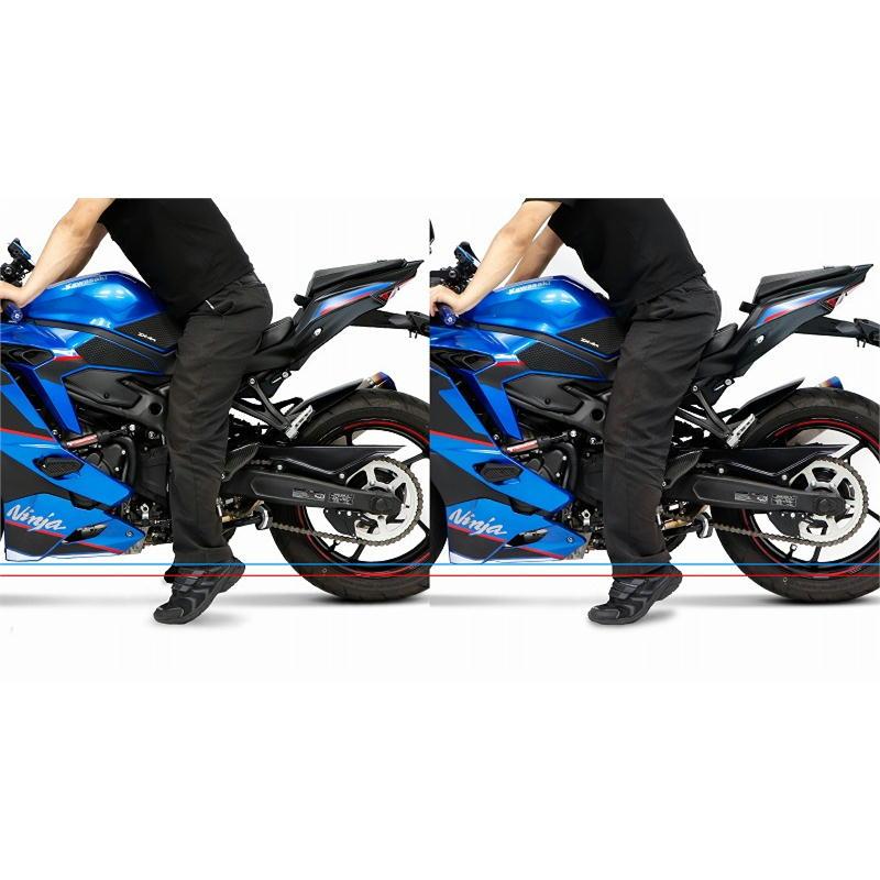 ハイパープロ HYPERPRO リアスプリング ローダウン約20mm Ninja ZX-4R SE '23〜'25 (RR不可) | HYPERPRO | 01