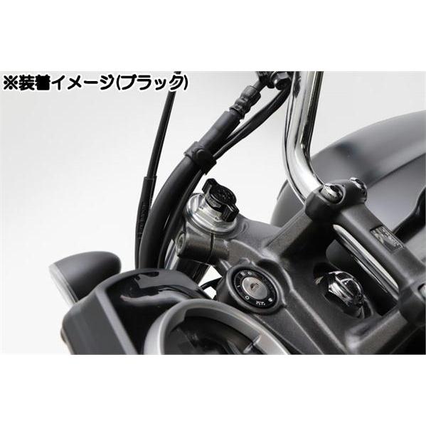 ハイパープロ HYPERPRO 純正フォーク用プリロードアジャスター レッド
