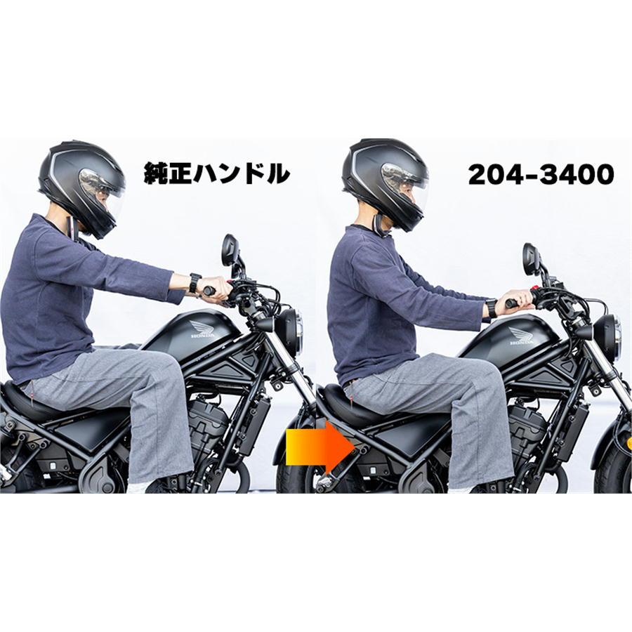 KIJIMA（キジマ） フィフティーバーハンドル+ Rebel250/S (BBK-MC49