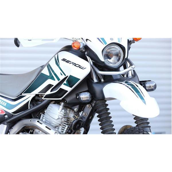 セロー250　キジマ製フォグランプ（イエロー）タイプ KIJIMA キジマ フォグランプKIT イエローLED スモール セロー250
