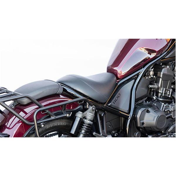 【値下げ中！】Rebel1100用　Kijima リーチシート KIJIMA キジマ フロントリーチシート ブラック Rebel1100 '21