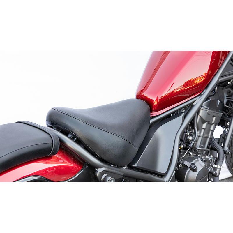 KIJIMA キジマ リーチタイプシート プレーン ブラック レブル250/S/500