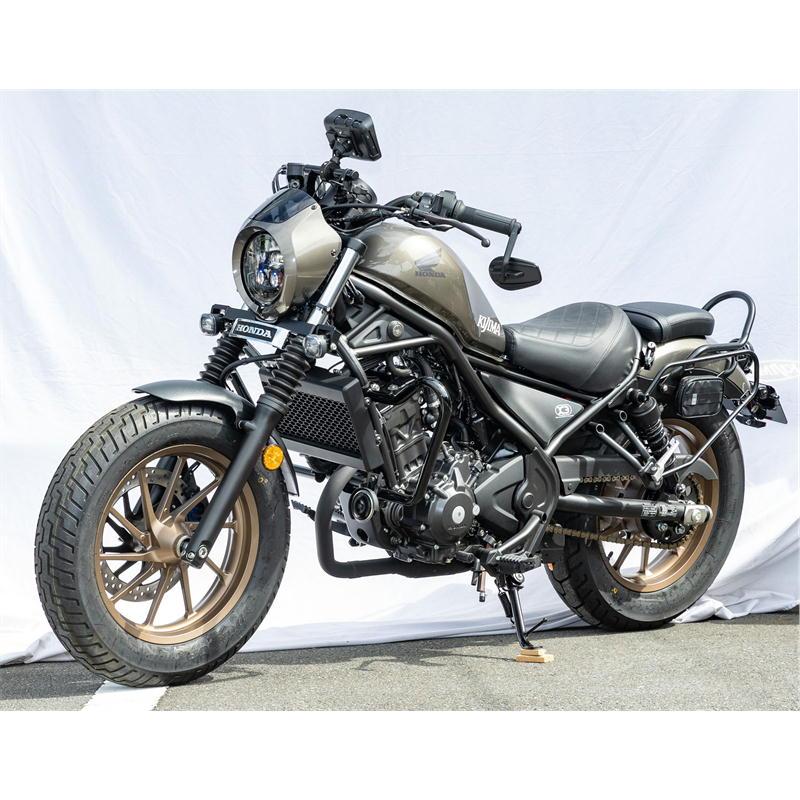 キジマ KIJIMA シート リーチタイプ フロント ダイヤモンドステッチ ブラック レブル250/S/500 '17〜_4