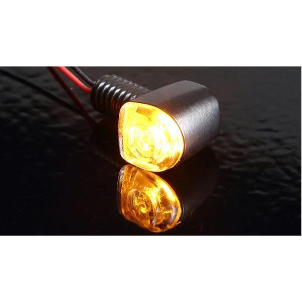 KIJIMA（キジマ） ウインカーランプ Nanoシングル LED アンバー 12V1