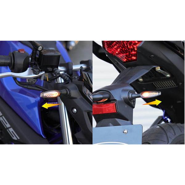 KIJIMA（キジマ） ウインカーランプSET TRシーケンシャル LED YZF-R25