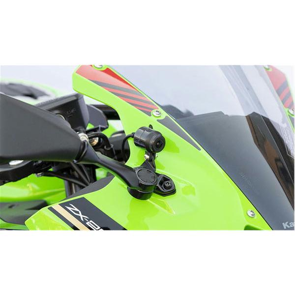 車載カメラ KIJIMA（キジマ） ドライブレコーダー フロントカメラ用ステー ZX-25R