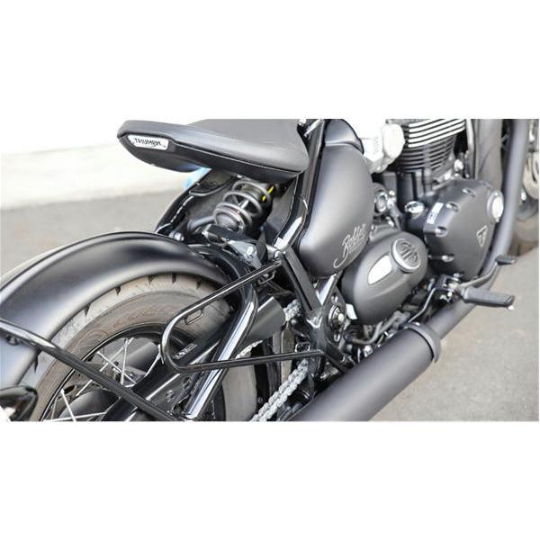 キジマ KIJIMA バッグサポート ブラック 右側用 TRIUMPH Bonneville Bobber｜neteceterashop｜02