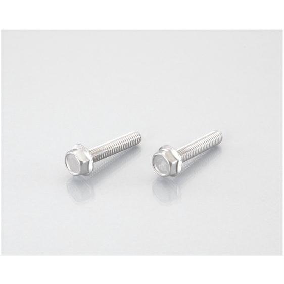新型六角純正品 KITACO キタコ フランジ付六角ボルト ステンレス M6 / P1.0×30mm 2ヶ