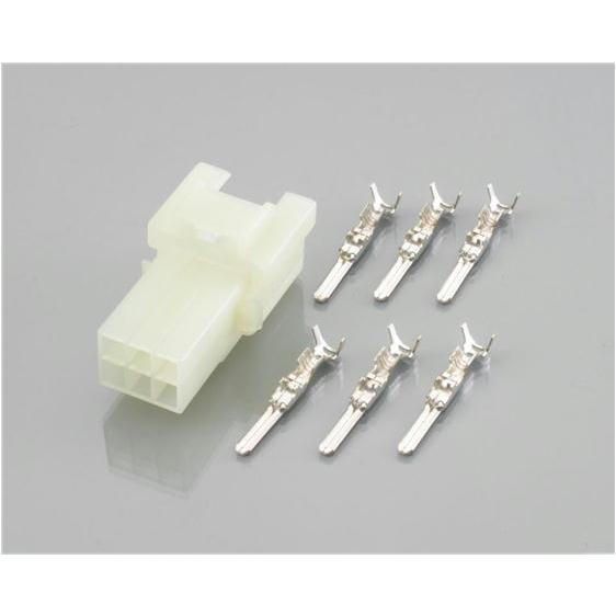KITACO（キタコ） コネクターSET HM/6極（オス） 1SET : ネトセトラ