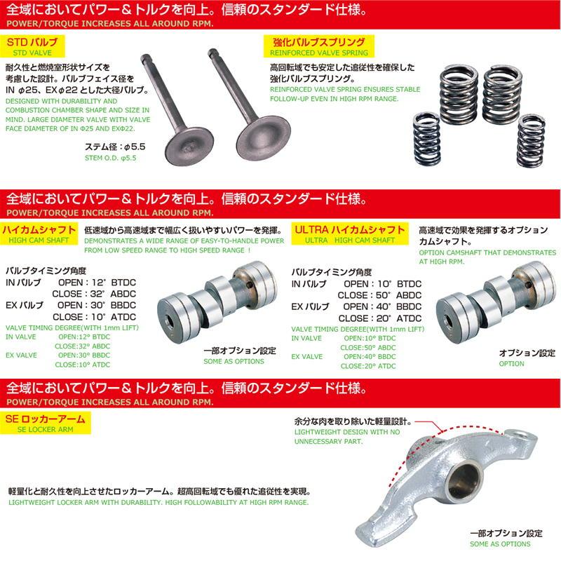 KITACO（キタコ） KITACO 108cc STD-タイプ2 ボアアップKIT SEロッカー