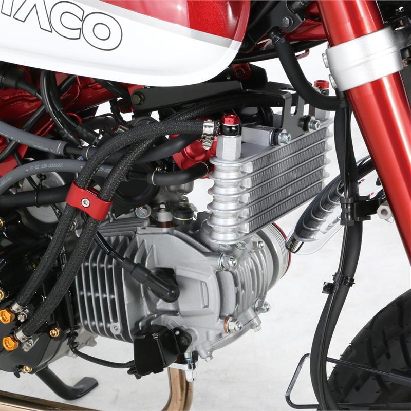 キタコ│スーパーオイルクーラーキット 5段コア│APE50 APE100 KITACO キタコ ニュースーパーオイルクーラーKIT 5段コア