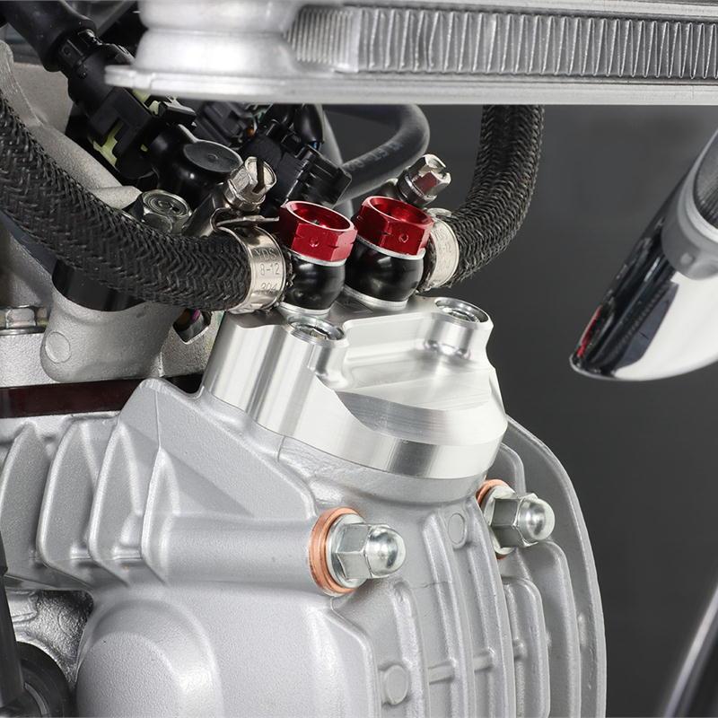 KITACO（キタコ） スーパーオイルクーラーKIT 3段コア・フレーム下部