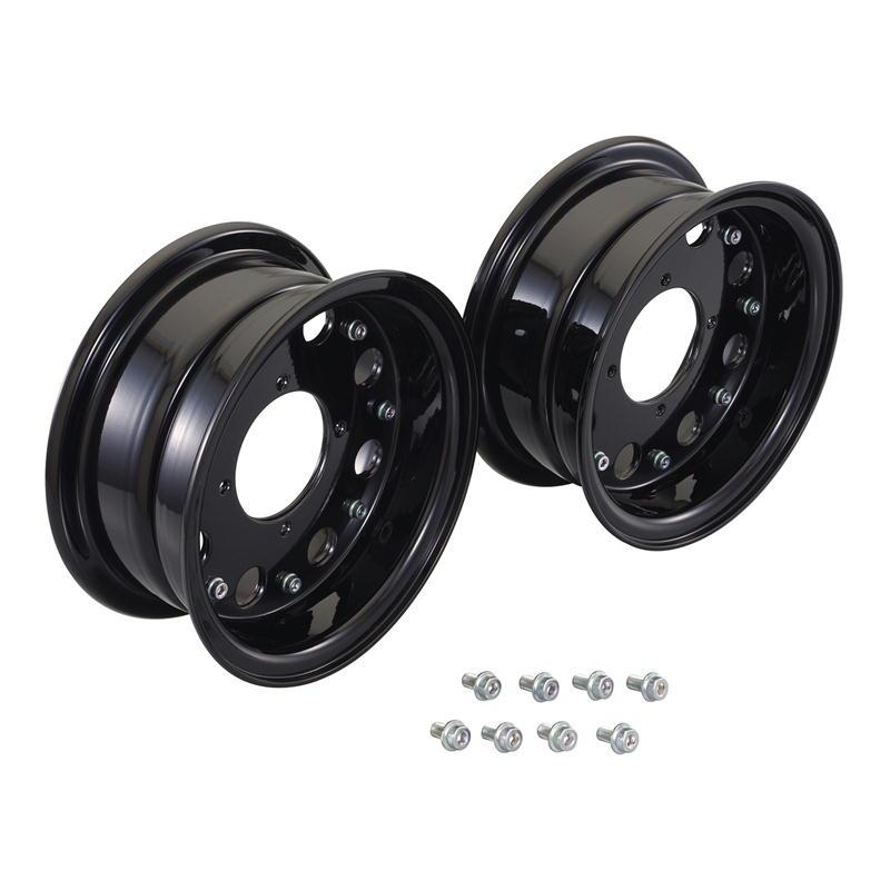 KITACO キタコ 8インチ アルミホイールSET 3.50SET・ブラック塗装