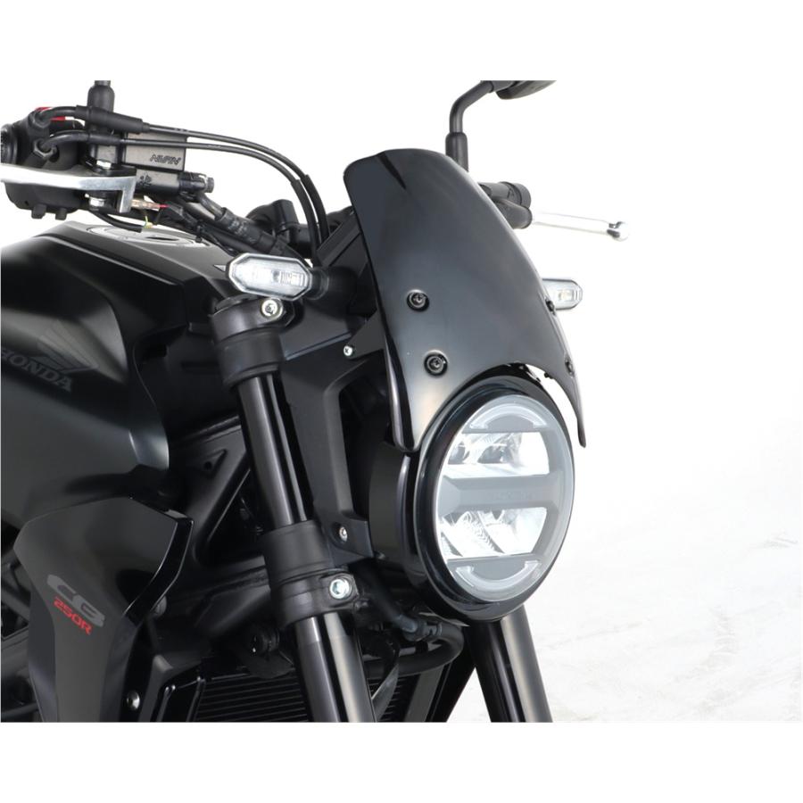 KITACO（キタコ） エアロバイザー タイプ2/ダークスモーク CB250R