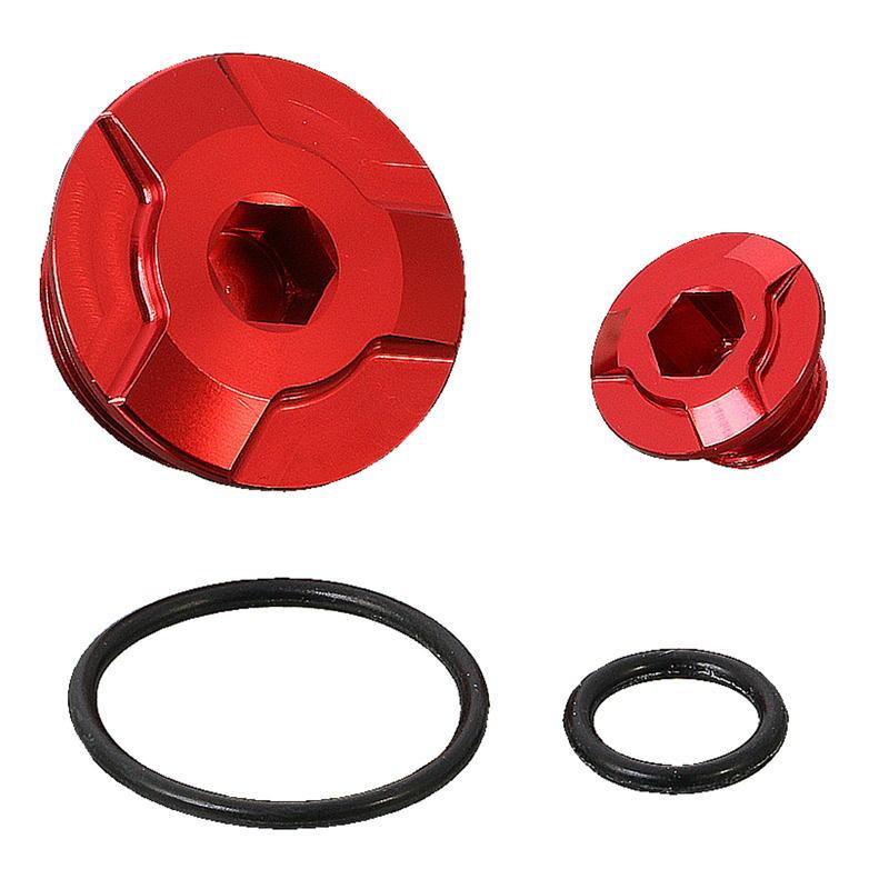 KITACO（キタコ） タイミングホールキャップSET レッド モンキー125