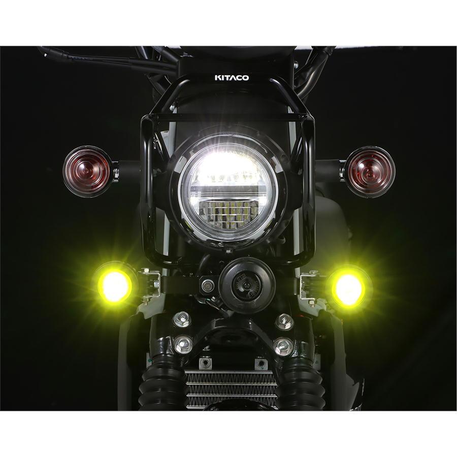 LEDシャトルビームキット (ライムイエロー) Amazon | キタコ (KITACO) LEDシャトルビームキット (ライム