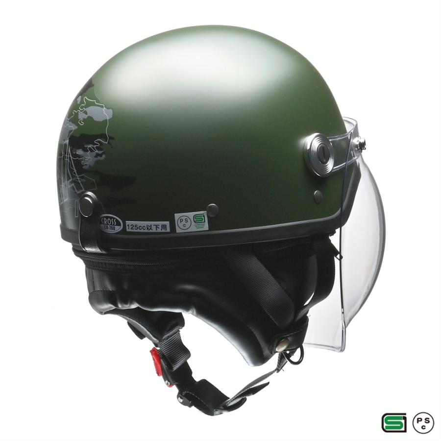 リード工業 LEAD CROSS CR-760 ミリタリーグリーン フリー 57〜60cm未満 | リード工業 | 03
