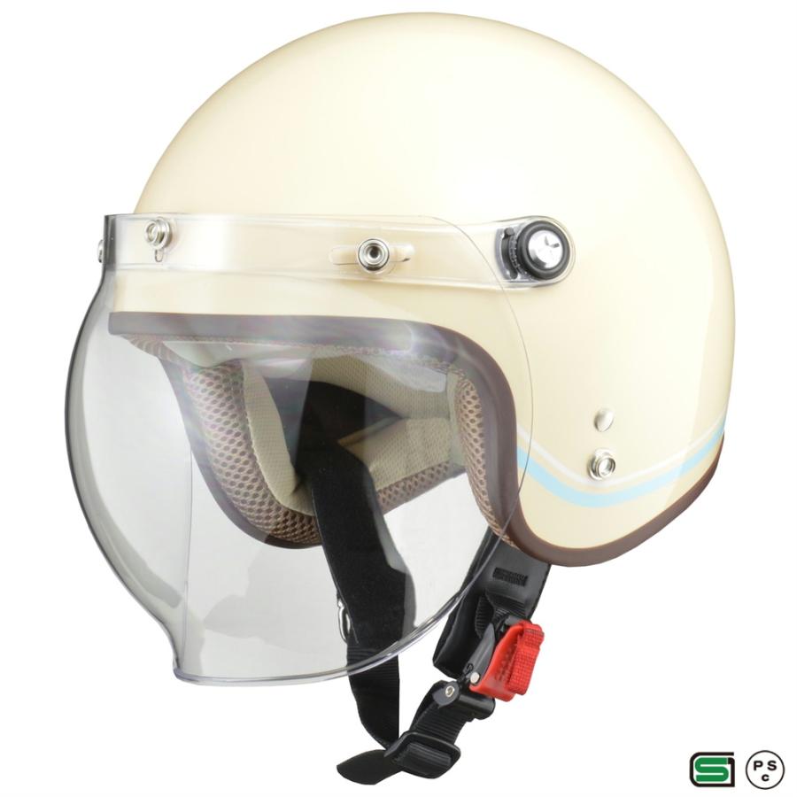 LEAD NOVIA レディースヘルメット レターアイボリー リード工業 LEAD NOVIA ラインアイボリー レディースフリー 55〜57cm