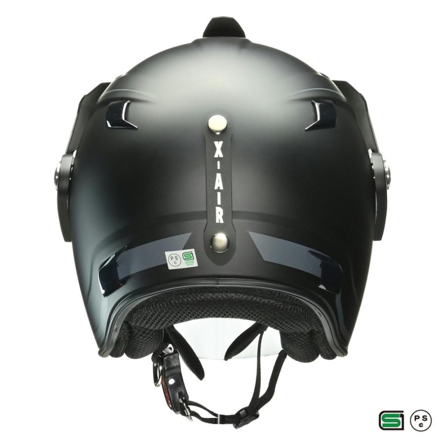 リード工業ジェットヘルメット マットブラック リード工業 FLX ジェットヘルメット マットブラック LL 151042 1