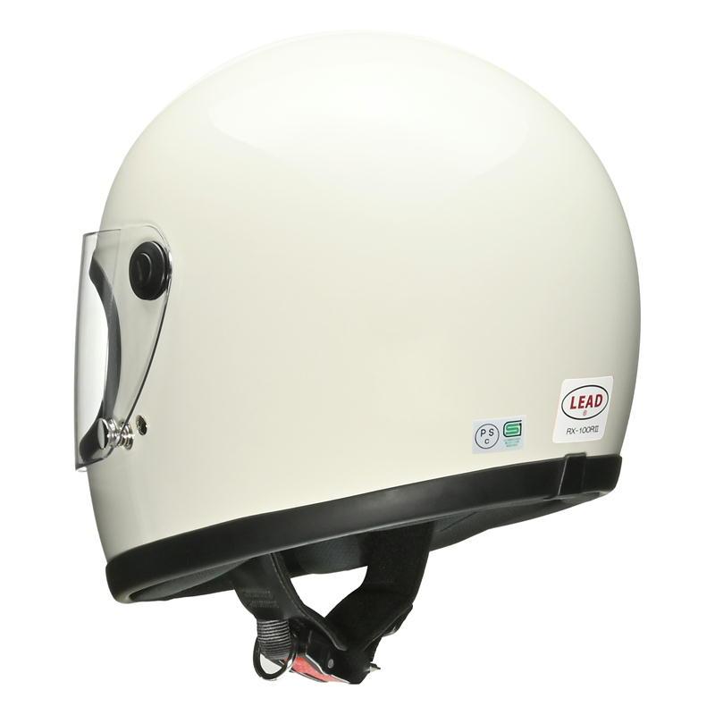 LEAD リード工業 RX-100RⅡ ホワイト フリーサイズ RX-100R2 リード工業 LEAD RX-100RII ホワイト フリーサイズ : ネトセトラ