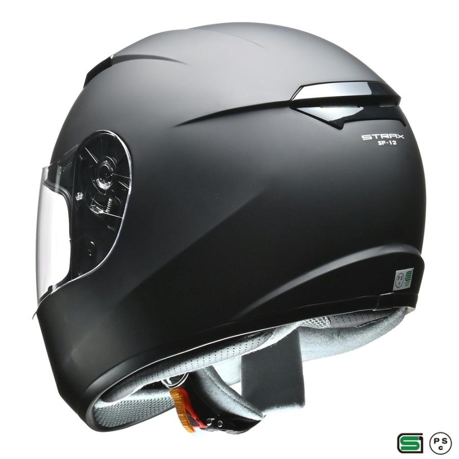 STRAX SF-12 マットブラック リード工業 LEAD STRAX SF-12 マットブラック M 57〜58cm未満 : ネトセ